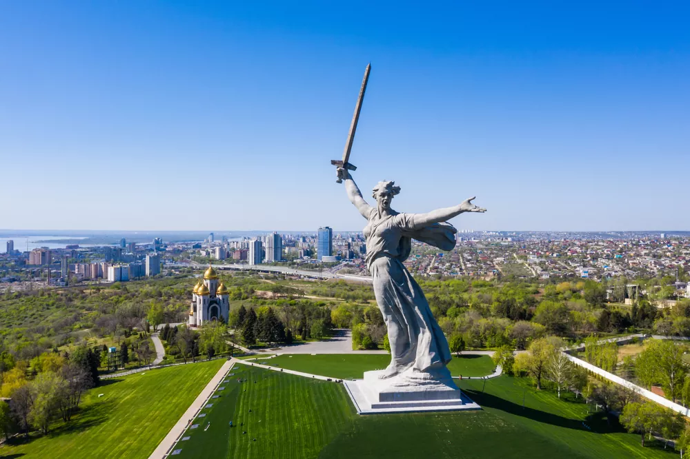 Мамаев Курган в Волгограде Город-герой Волгоград