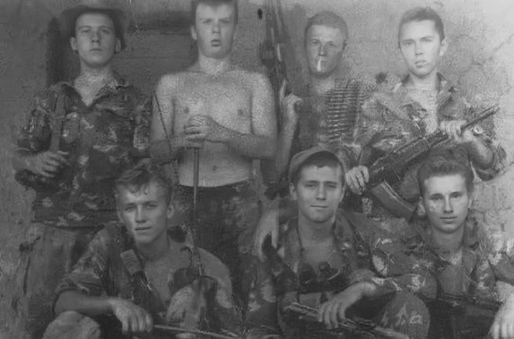 Личный состав 12-й заставы незадолго до нападения Бойцы 12-й заставы