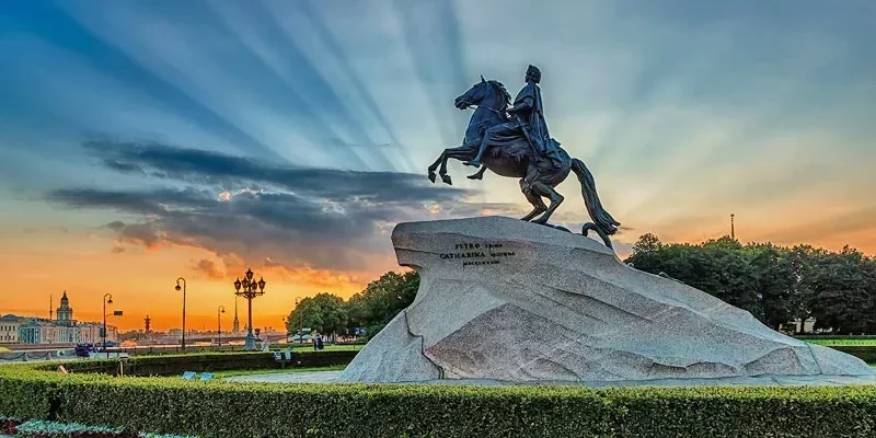 Медный всадник в Санкт-Петербурге