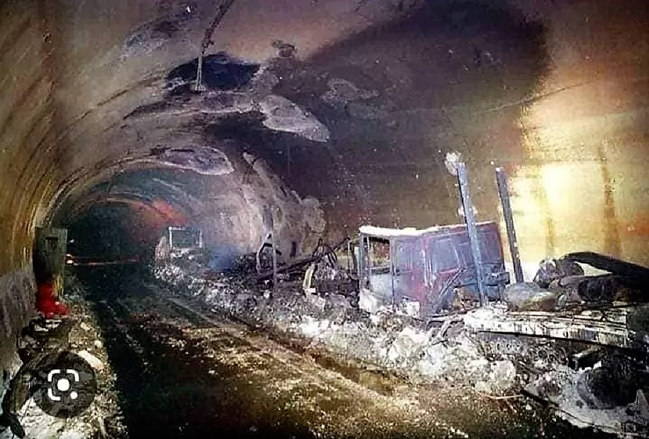 Взрыв в Саланге в декабре 2022 года Взрыв бензовоза в тоннеле Саланг