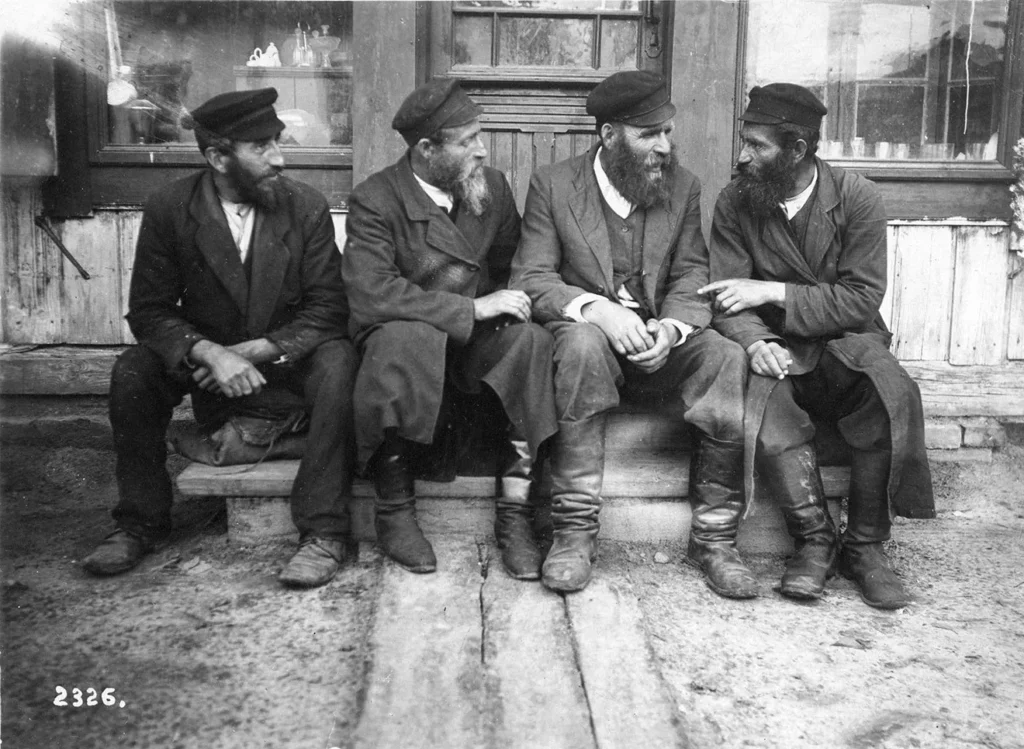 Сельские евреи, 1916 год Фото евреев 1916 года