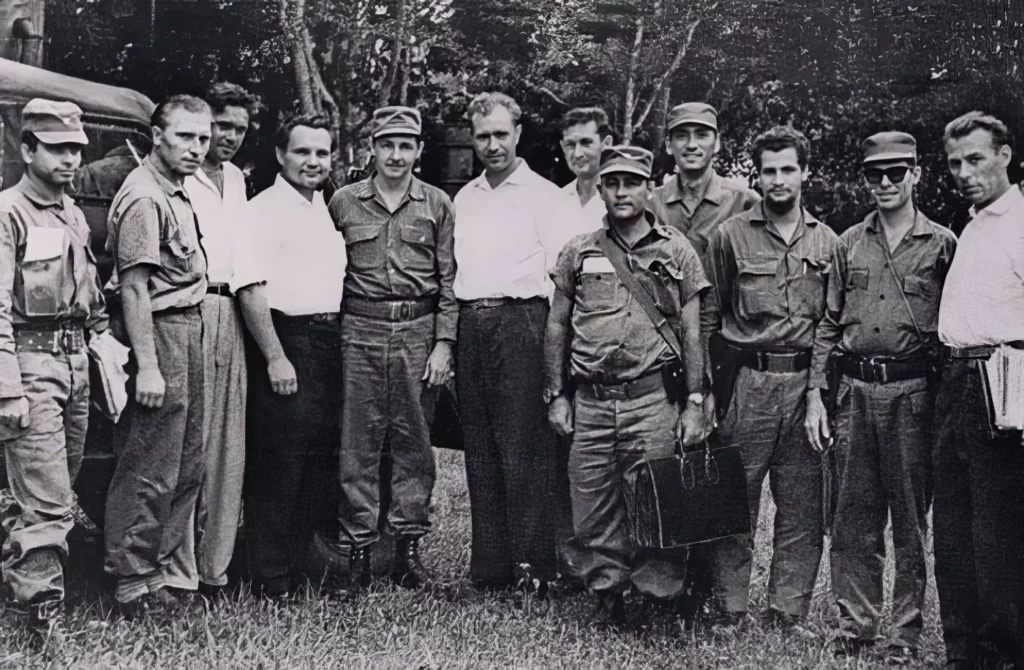 Язов на Кубе Язов на Кубе в 1962 году