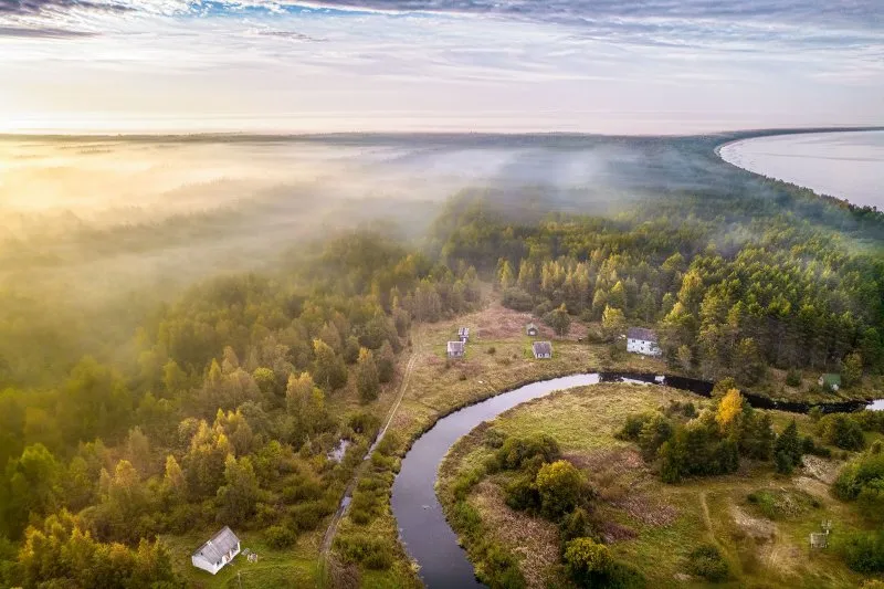 Ландшафт Нижне-Свирского заповедника