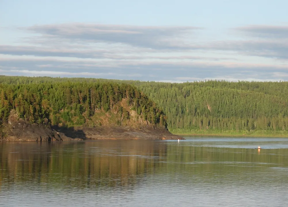 Осиновские пороги на Енисее Самое глубокое место Енисея