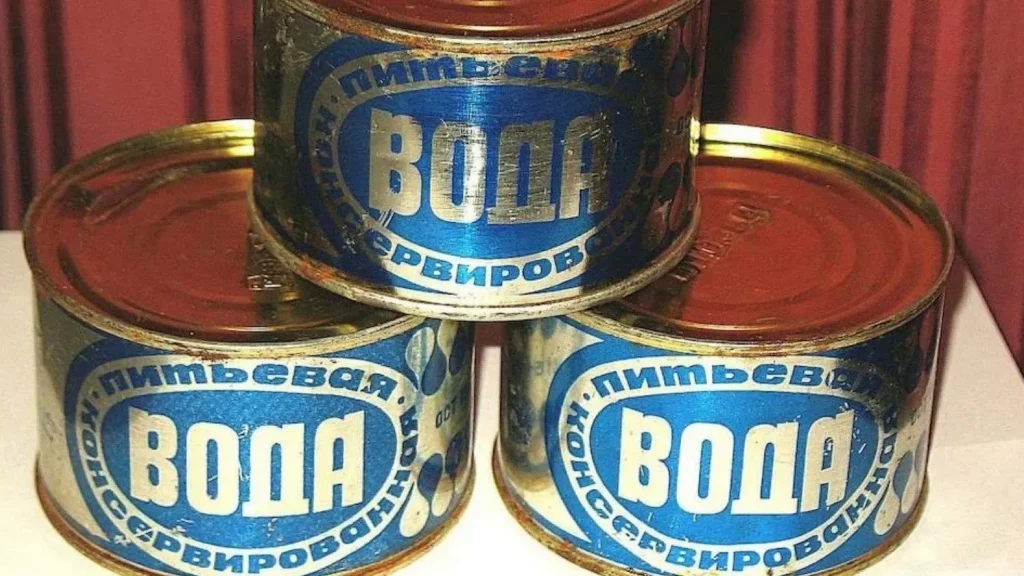 Консервированная питьевая вода