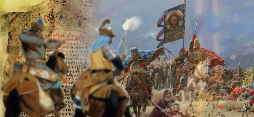 Битва князя Мономаха против половцев