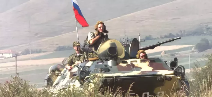 Марш-бросок российских десантников на Приштину