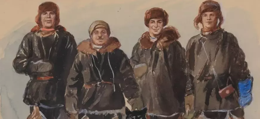 Четверо папанинцев