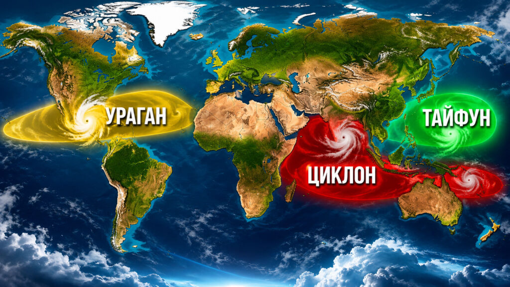 Названия тропических циклонов