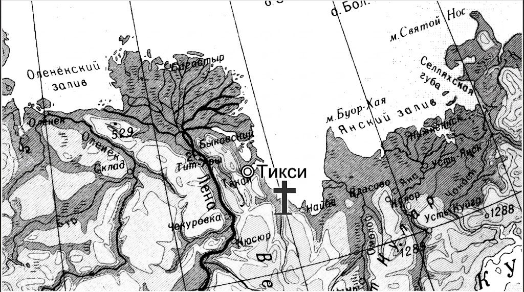 Место зимовки Ласиниуса