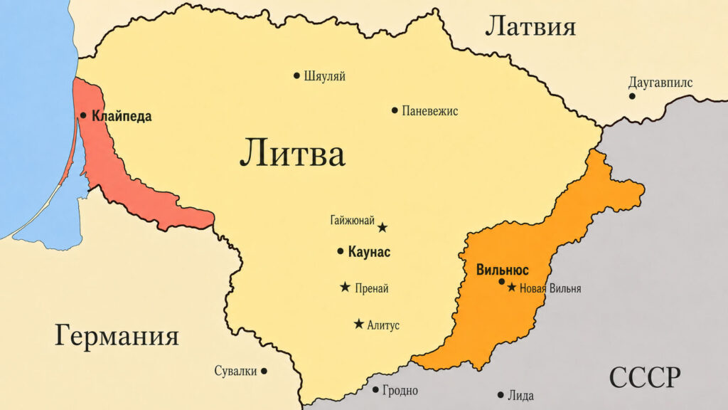 Литва летом 1940 года