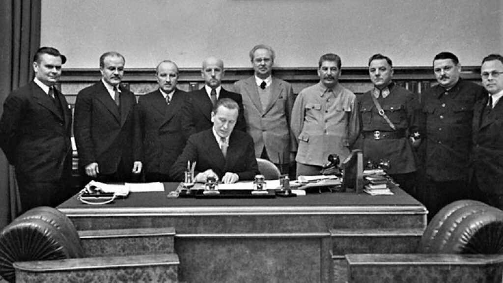 Подписание советско-литовского договора