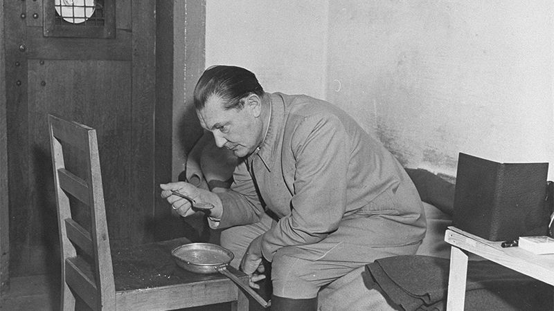 Геринг в камере